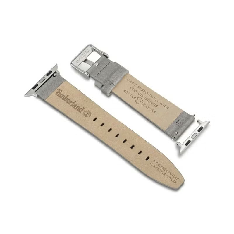 Timberland Lacandón Grey Leather 22mm Strap