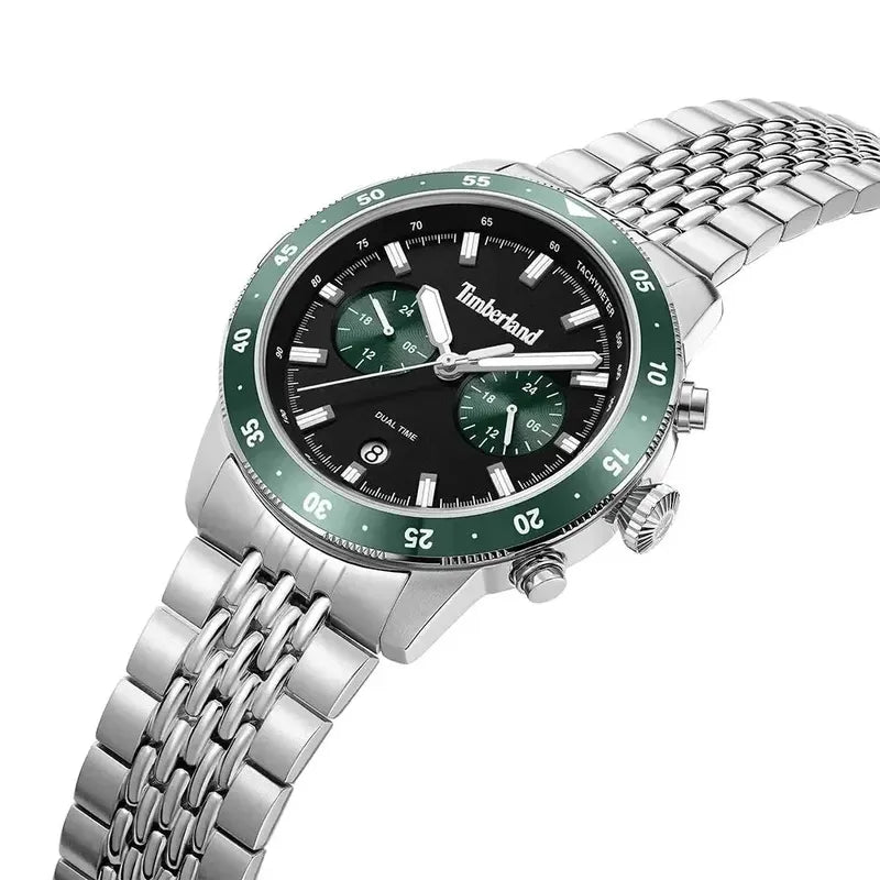 Timberland Parkman Dual Time Black Dial Men's Watch