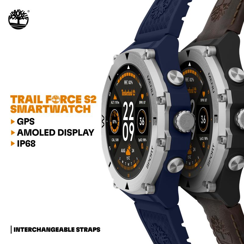 Timberland Trail Force S2 Navy Blue Smartwatch