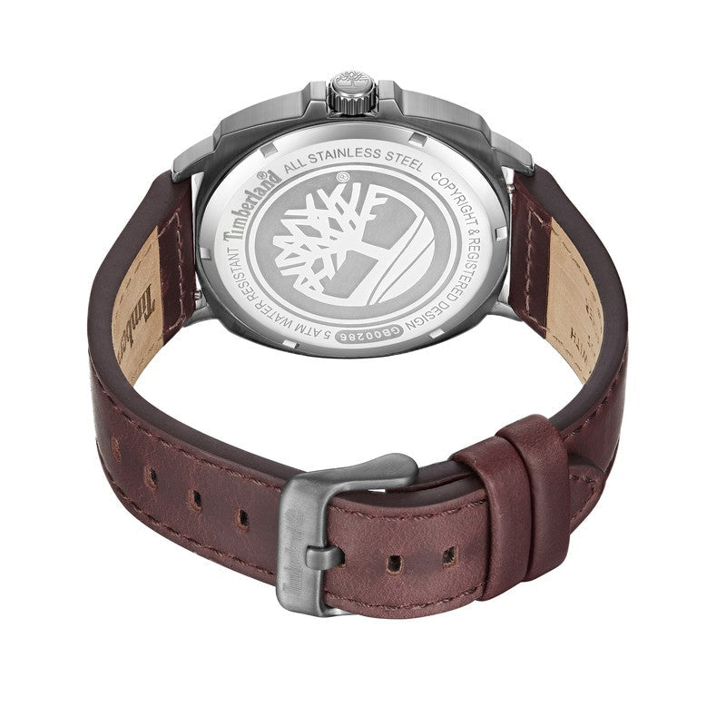 Timberland Actwell 3 Hands-Date Leather Strap