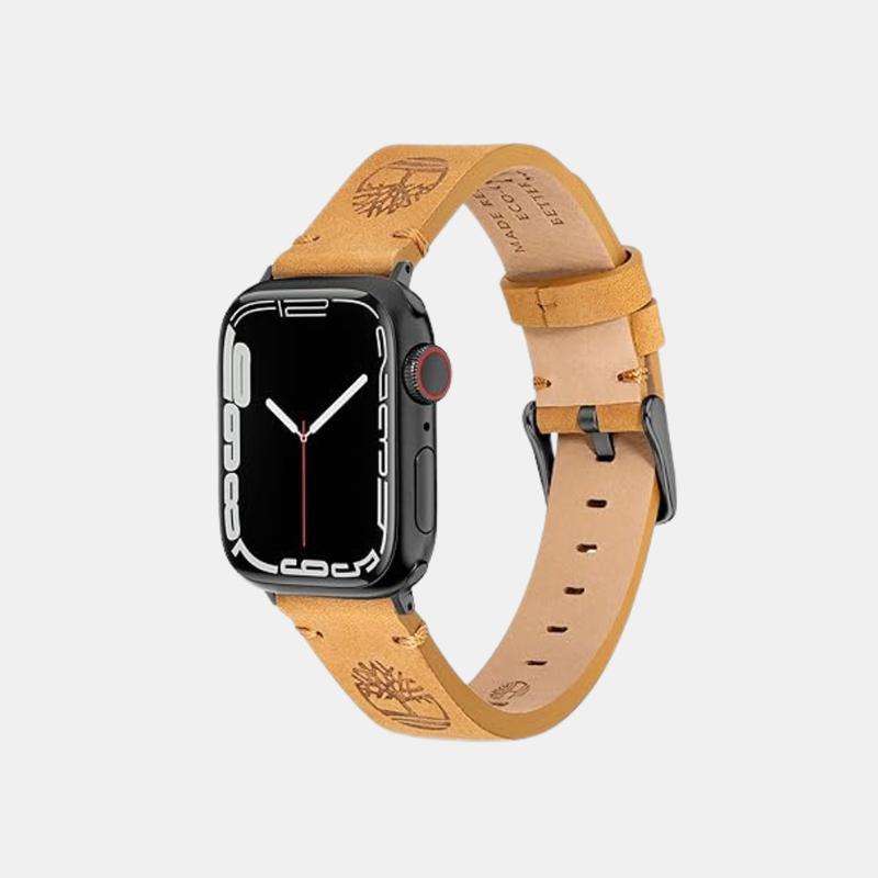Timberland Ashby Wheat Leather Watch Strap