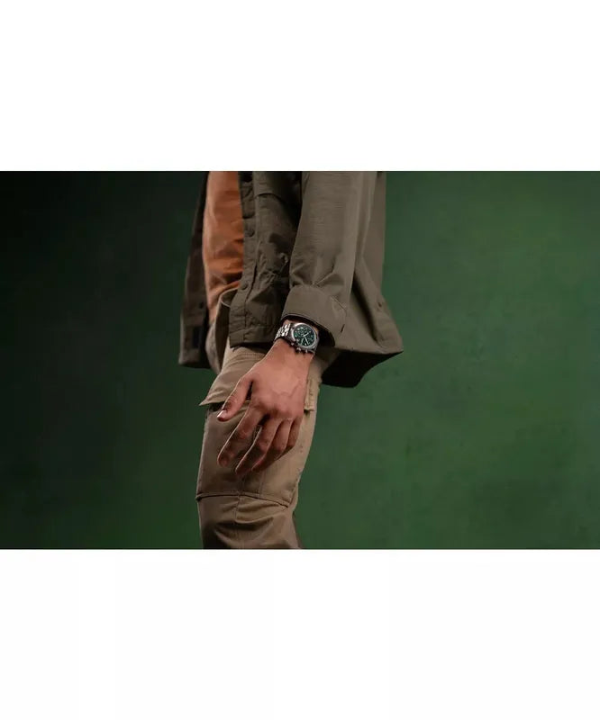 Timberland Ashmont Men's Green/Silver Watch