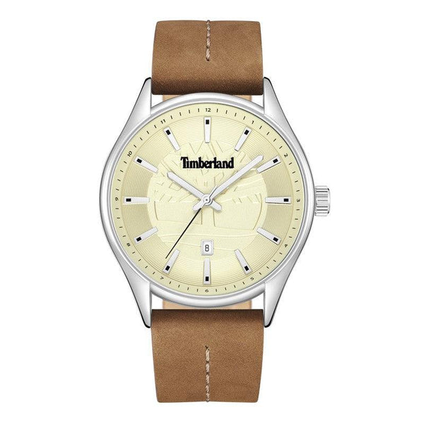 Timberland Classic 3 Hands-Date Leather Strap
