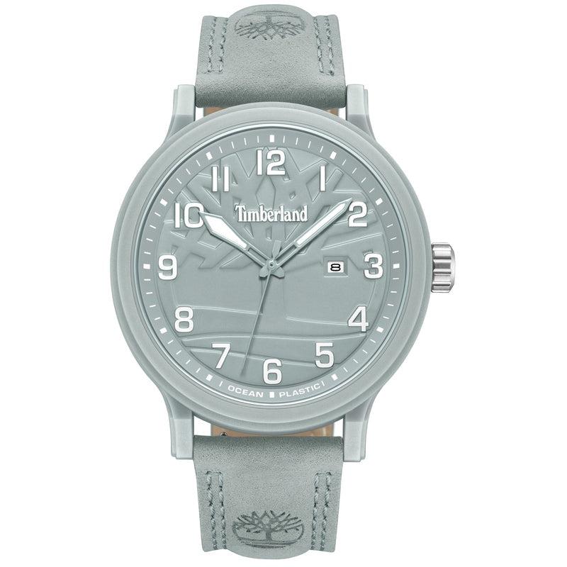 Timberland Driscoll 3 Hands-Date Leather Strap