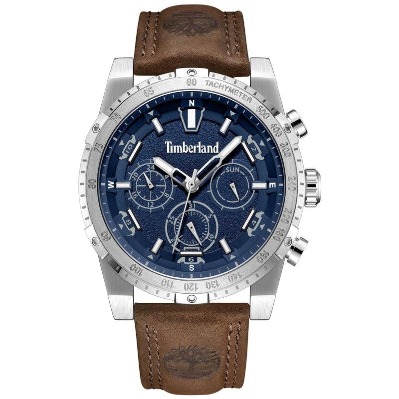 Timberland Gents Sherbrook Blue Dial Multifucntion Watch