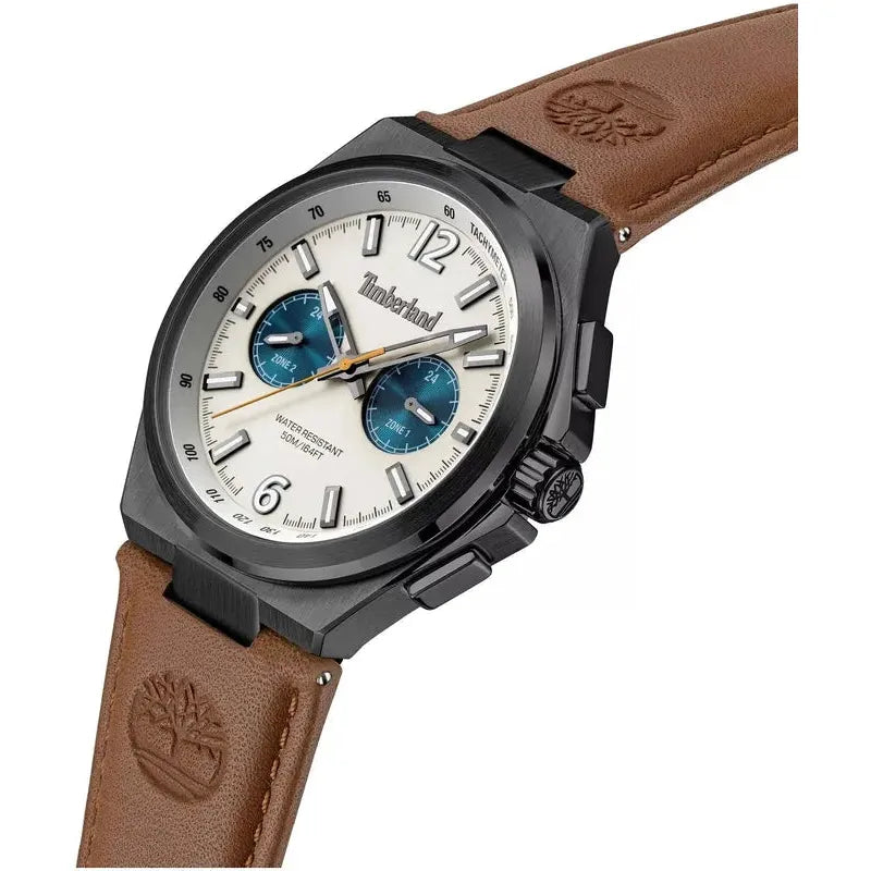 Timberland Jonesboro Men's Leather Watch