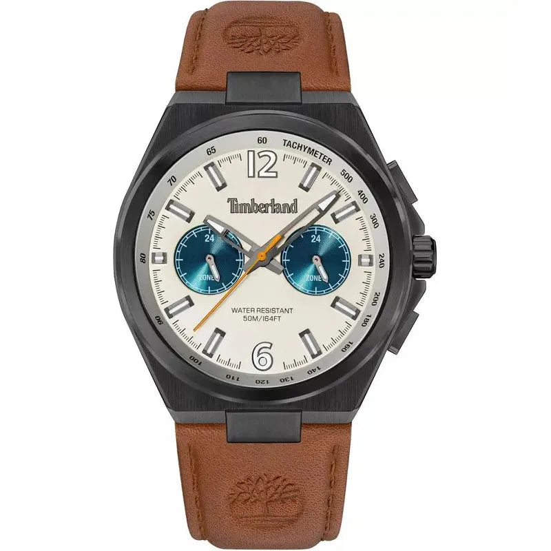 Timberland Jonesboro Men's Leather Watch