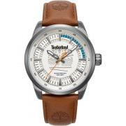 Timberland Lanigan Brown Leather Quartz Watch