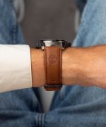 Timberland Lanigan Brown Leather Quartz Watch