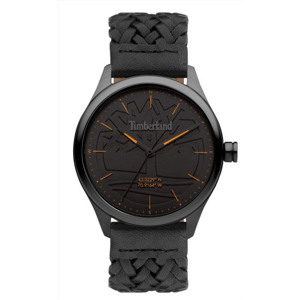 Timberland Rumney Hands Black Leather Strap