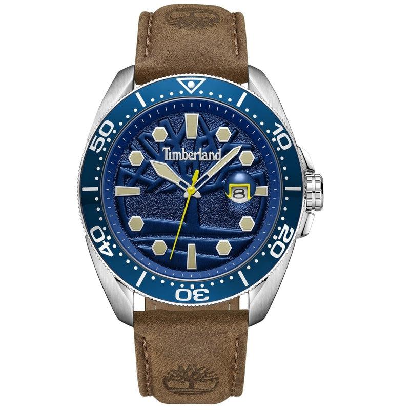 Timberland Gents Carrigan Blue Dial 3 Hands, Date Watch - TDWGB2230604