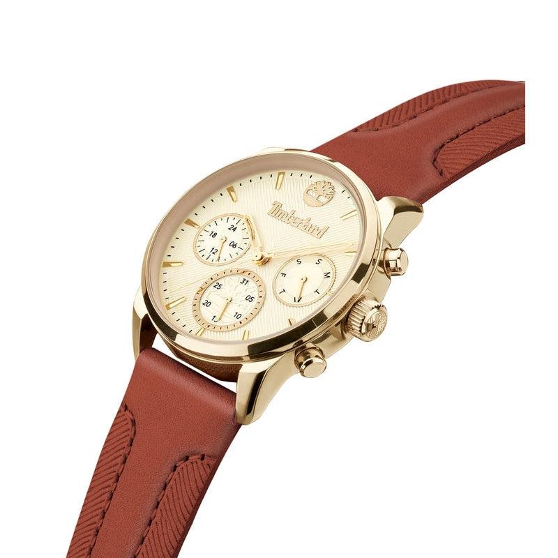 Timberland Ladies Henniker II Cream Dial Multifunction Watch - TDWLF2101901