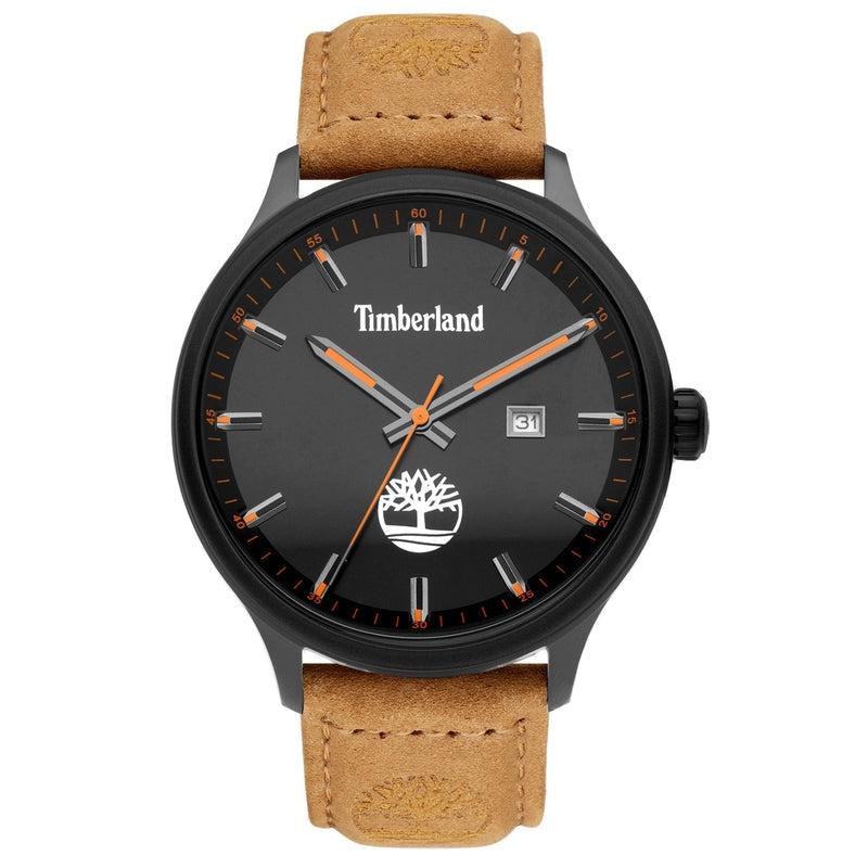 Timberland Southford 3 Hands-Date Leather Strap